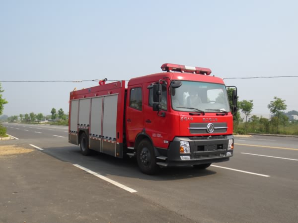 東風(fēng)天錦水罐消防車(chē)6噸（國(guó)五）