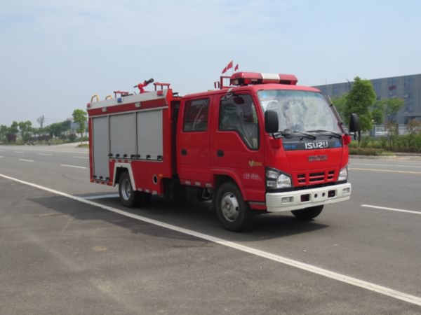 慶鈴2噸水罐消防車(chē)（國(guó)五）