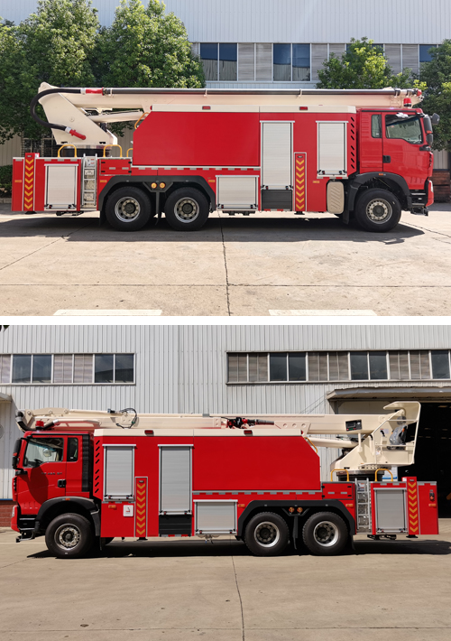 JP32型舉高噴射消防車
